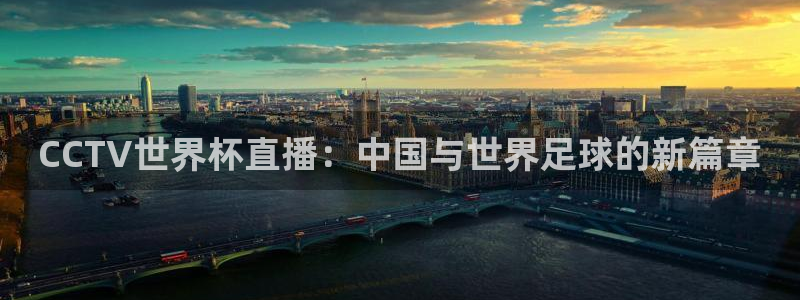 世界杯预赛赛程：CCTV世界杯直播：中国与世界足球的新篇章